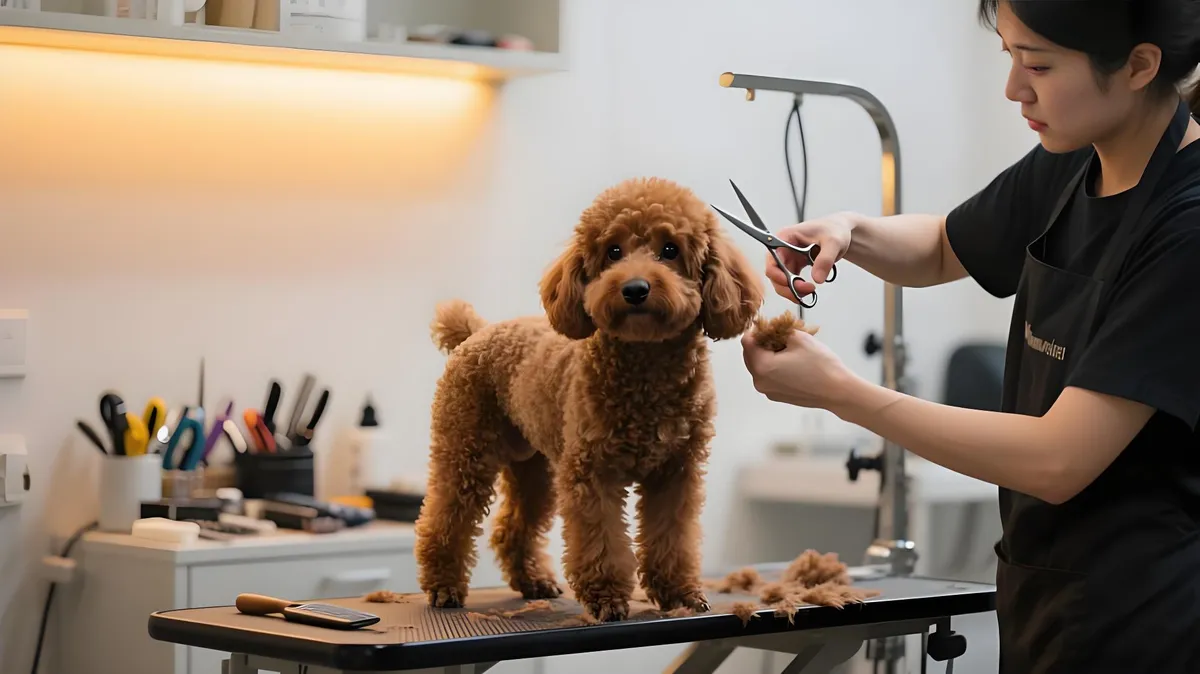 宠物狗修建毛发