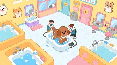 深圳宠物美容师教你:如何在家给狗狗梳毛不打结?